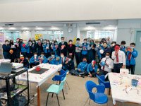 二月十五日 - 京劇面譜 同學認識中國京劇歷史及特色，運用不同的色彩和線條，繪製屬於自己的京劇面譜。